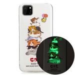 For Huawei Y5p (2020) Luminous TPU Soft Protective Case(Cats)