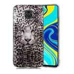 For Xiaomi Redmi Note 9 Pro Luminous TPU Soft Protective Case(Leopard Tiger)