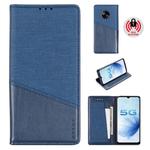 For Vivo S6 MUXMA MX109 Horizontal Flip Leather Case with Holder & Card Slot & Wallet(Blue)