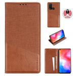 For Vivo Y50 MUXMA MX109 Horizontal Flip Leather Case with Holder & Card Slot & Wallet(Brown)