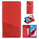 For Vivo Y93 MUXMA MX109 Horizontal Flip Leather Case with Holder & Card Slot & Wallet(Red)