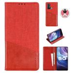 For Vivo Z6 MUXMA MX109 Horizontal Flip Leather Case with Holder & Card Slot & Wallet(Red)