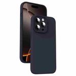 For iPhone 16 Pro Microfiber Liquid Silicone Shockproof Phone Case(Black)