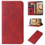 For OUKITEL WP32 Magnetic Closure Leather Phone Case(Red)