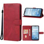 For AT&T Motivate 4 Leather Phone Case(Red)