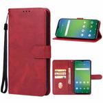 For Cricket Magic 5G Leather Phone Case(Red)