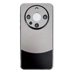 For Huawei Mate 60 Shockproof Frosted PC Silicone Frame Phone Case(Black)
