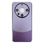 For Huawei Mate 60 Shockproof Frosted PC Silicone Frame Phone Case(Purple)