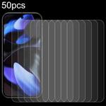 For Google Pixel 10 50pcs 0.26mm 9H 2.5D Tempered Glass Film