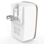 LDNIO A3304 17W 3 USB Interfaces Travel Charger Mobile Phone Charger, US Plug