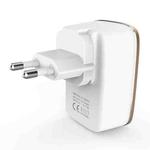 LDNIO A3304 17W 3 USB Interfaces Travel Charger Mobile Phone Charger, EU Plug