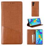 For Huawei P30 Pro MUXMA MX109 Horizontal Flip Leather Case with Holder & Card Slot & Wallet(Brown)