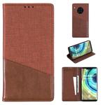 For Huawei Mate 30 Pro MUXMA MX109 Horizontal Flip Leather Case with Holder & Card Slot & Wallet(Brown)