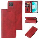 For Wiko T3 Magnetic Closure Leather Phone Case(Red)