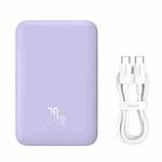 Baseus 10000mAh 20W mini Magnetic Air Wireless Fast Charging Power Bank(Purple)