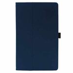 For TCL NxtPaper 11 2-Folding Magnetic Shockproof Leather Tablet Case(Dark Blue)