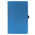 For TCL NxtPaper 11 2-Folding Magnetic Shockproof Leather Tablet Case(Light Blue)
