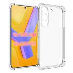For vivo Y200e 5G Global/Y100 IDN Shockproof Non-slip Thickening TPU Phone Case(Transparent)