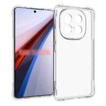 For vivo iQOO 13 Shockproof Non-slip Thickening TPU Phone Case(Transparent)