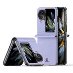 For OPPO Find N3 Flip DUX DUCIS Bril Series PU + TPU Phone Case(Purple)