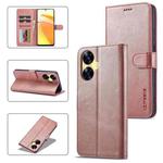 For Realme C55 LC.IMEEKE Calf Texture Horizontal Flip Leather Case(Rose Gold)