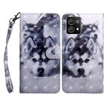 For Motorola Moto G Stylus 5G 2023 3D Painted Leather Phone Case(Husky)