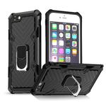 For iPhone 6s Plus / 6 Plus Cool Armor PC+TPU Shockproof Case with 360 Degree Rotation Ring Holder(Black)