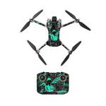 For DJI Mini 4 Pro / RC-N2 Drone Body Remote Control Protective Sticker(Green Hat Man)