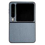 For Huawei Pura X Weave Texture PC Phone Case(Blue)
