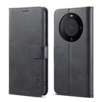 For Honor X50 LC.IMEEKE Calf Texture Leather Phone Case(Black)