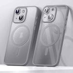 For iPhone 15 Plus SULADA Magsafe Magnetic Matte PC + TPU Phone Case(Titanium Gray)