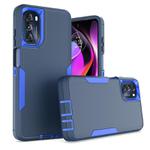For Motorola Moto G 5G 2022 2 in 1 Magnetic PC + TPU Phone Case(Royal Blue+Dark Blue)