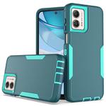 For Motorola Moto G 5G 2023 2 in 1 Magnetic PC + TPU Phone Case(Blue+Blue Green)