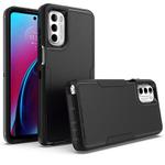 For Motorola Moto G Stylus 2022 4G 2 in 1 Magnetic PC + TPU Phone Case(Black)