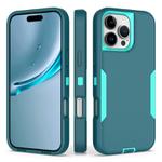 For iPhone 16 Pro Max 2 in 1 Magnetic PC + TPU Phone Case(Blue+Blue Green)