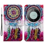 For Huawei Mate 60 Pro Painted Pattern Horizontal Flip Leather Phone Case(Dreamcatcher)