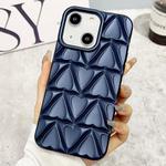 For iPhone 14 Little Love Oil Spray Phone Case(Blue)