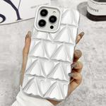 For iPhone 15 Pro Little Love Oil Spray Phone Case(White)