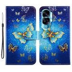 For Honor 90 Lite Painted Pattern Horizontal Flip Leather Phone Case(Butterfly)