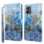 For Motorola Moto G14 3D Painting Pattern Flip Leather Phone Case(Milky Way)