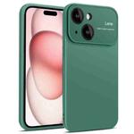 For iPhone 15 Laminated Large Window TPU Phone Case(Green)