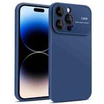 For iPhone 14 Pro Max Laminated Large Window TPU Phone Case(Royal Blue)