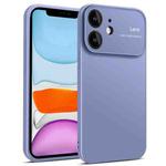 For iPhone 11 Laminated Large Window TPU Phone Case(Blue)