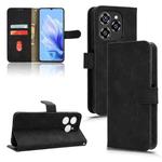 For Oukitel C50 Skin Feel Magnetic Flip Leather Phone Case(Black)