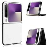 For Huawei Pura X PU Leather PC Phone Case(White)