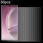 For Infinix Zero 40 4G 50pcs 0.26mm 9H 2.5D Tempered Glass Film