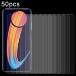 For Infinix Hot 30i NFC 50pcs 0.26mm 9H 2.5D Tempered Glass Film