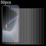 For Infinix Hot 60i 4G 50pcs 0.26mm 9H 2.5D Tempered Glass Film