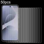 For Infinix Hot 60 5G 50pcs 0.26mm 9H 2.5D Tempered Glass Film