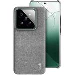 For Xiaomi 14 5G imak Ruiyi Series Cloth Texture PU + PC Phone Case(Light Grey)